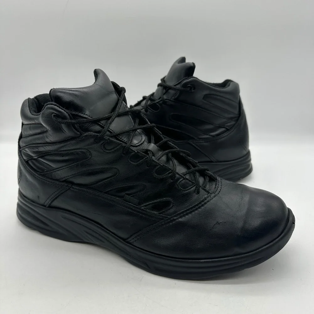 Thorogood 834-6333 Mens 15W Black Postal Certified Liberty Mid-Cut Leather Boots